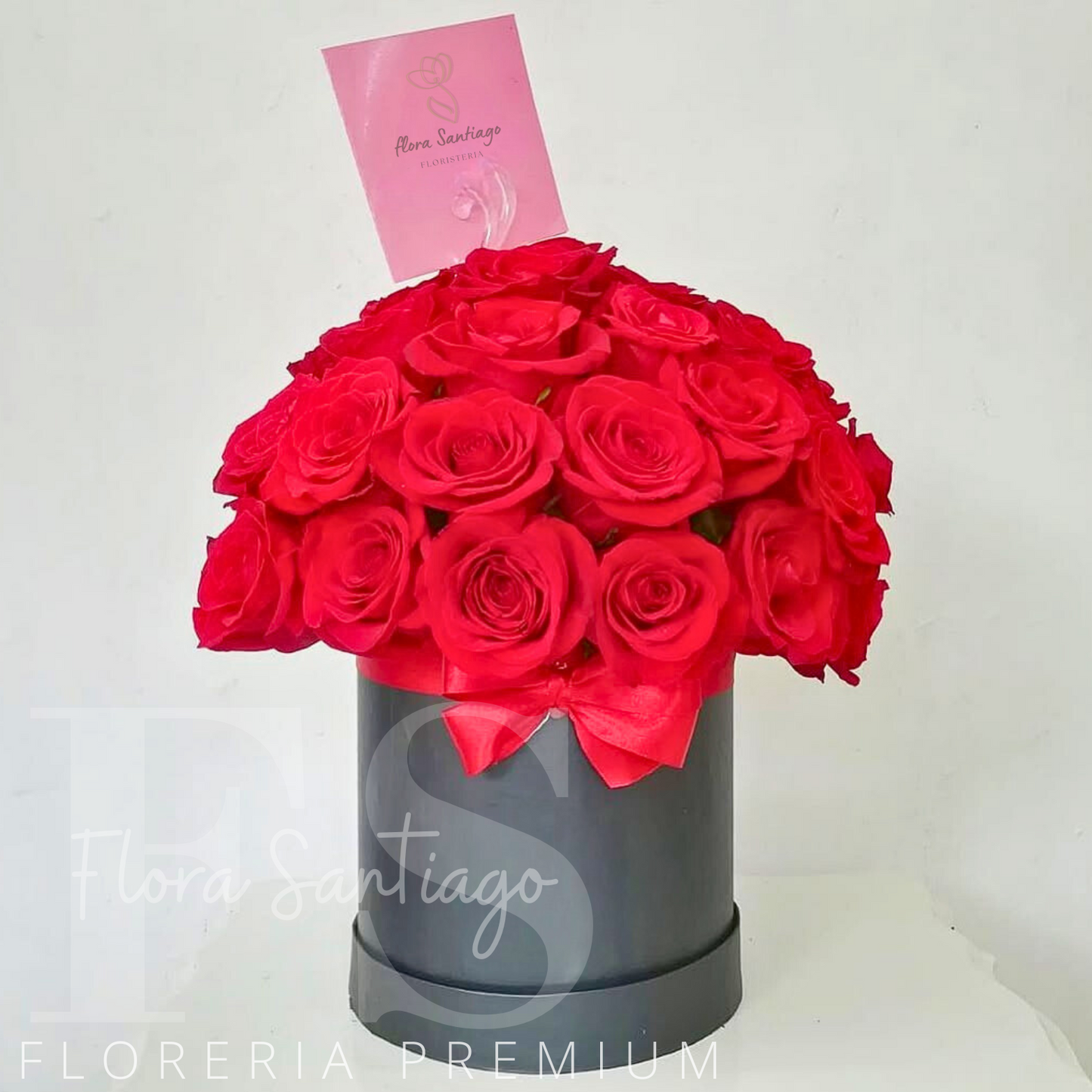 BOX DE 20 ROSAS ROJAS IMPORTADAS