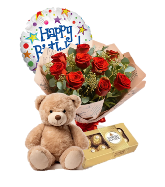 COMBO ESPECIAL DE CUMPLEAÑOS PETALOS