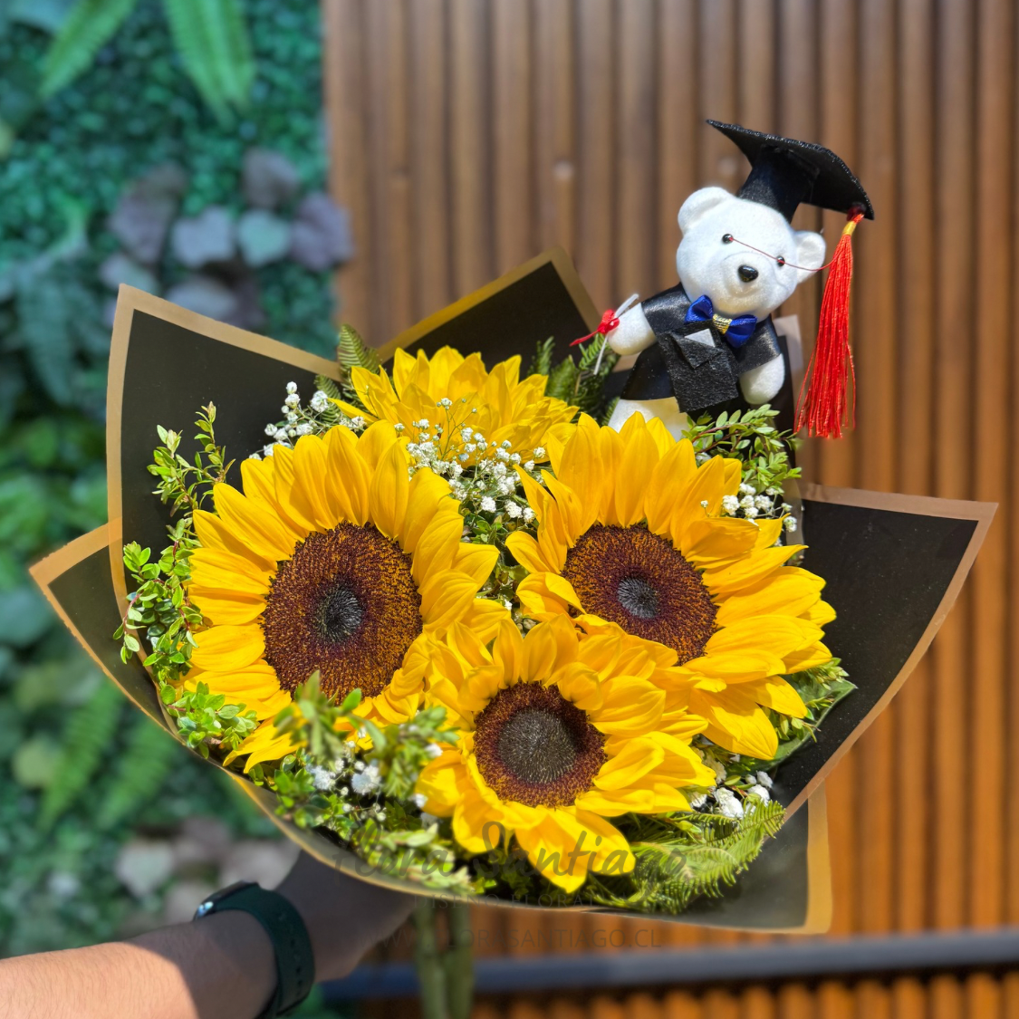 Flores para graduación