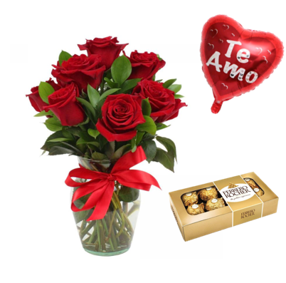 PACK FLORES + BOMBONES