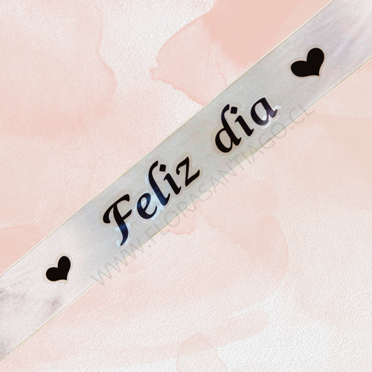 Cinta feliz día