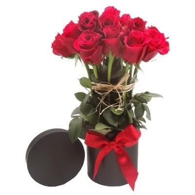 BOX SEDUCCION DE 18 ROSAS IMPORTADAS