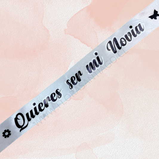Cinta quieres ser mi novia?