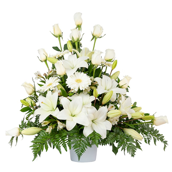 ARREGLO DE ROSAS-GERBERAS-LILIUM