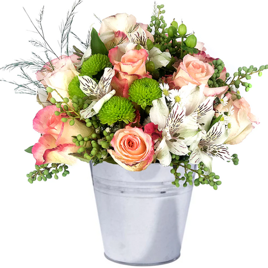 BALDE METALICO CPN FLORES DE TEMPORADAS