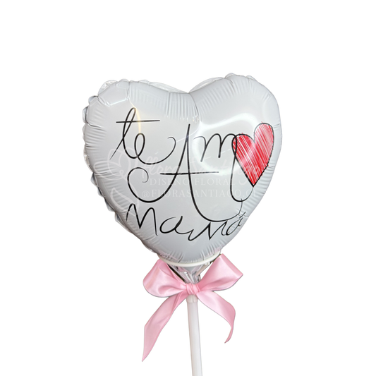 Globo te amo mamá