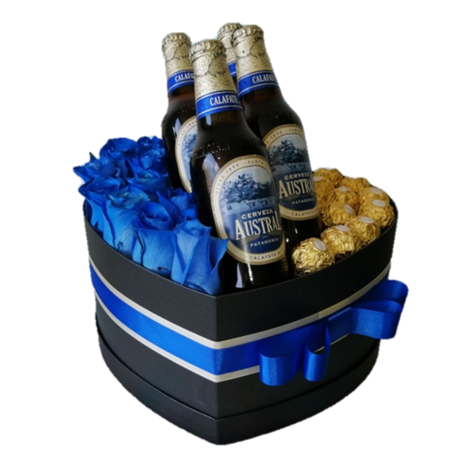 BOX CORAZON CALAFATE BLUE