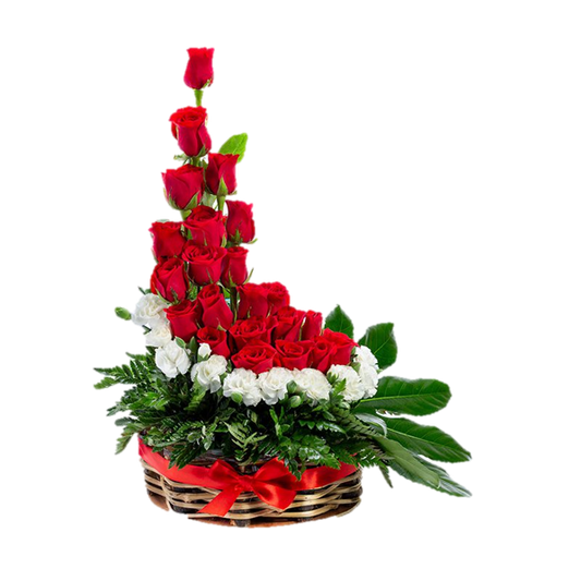 CANASTO MI CIELO DE 24 ROSAS