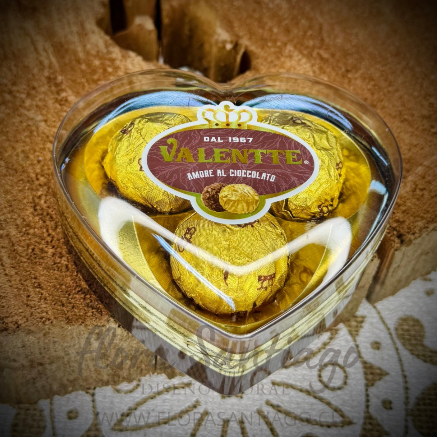 Bombones Valentte mini corazón 37g