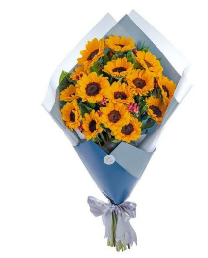 Ramo de 10 Girasoles