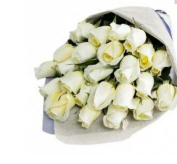 Ramo de 25 Rosas Blancas