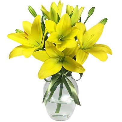 FLORERITO DE LILIUM AMARILLOS