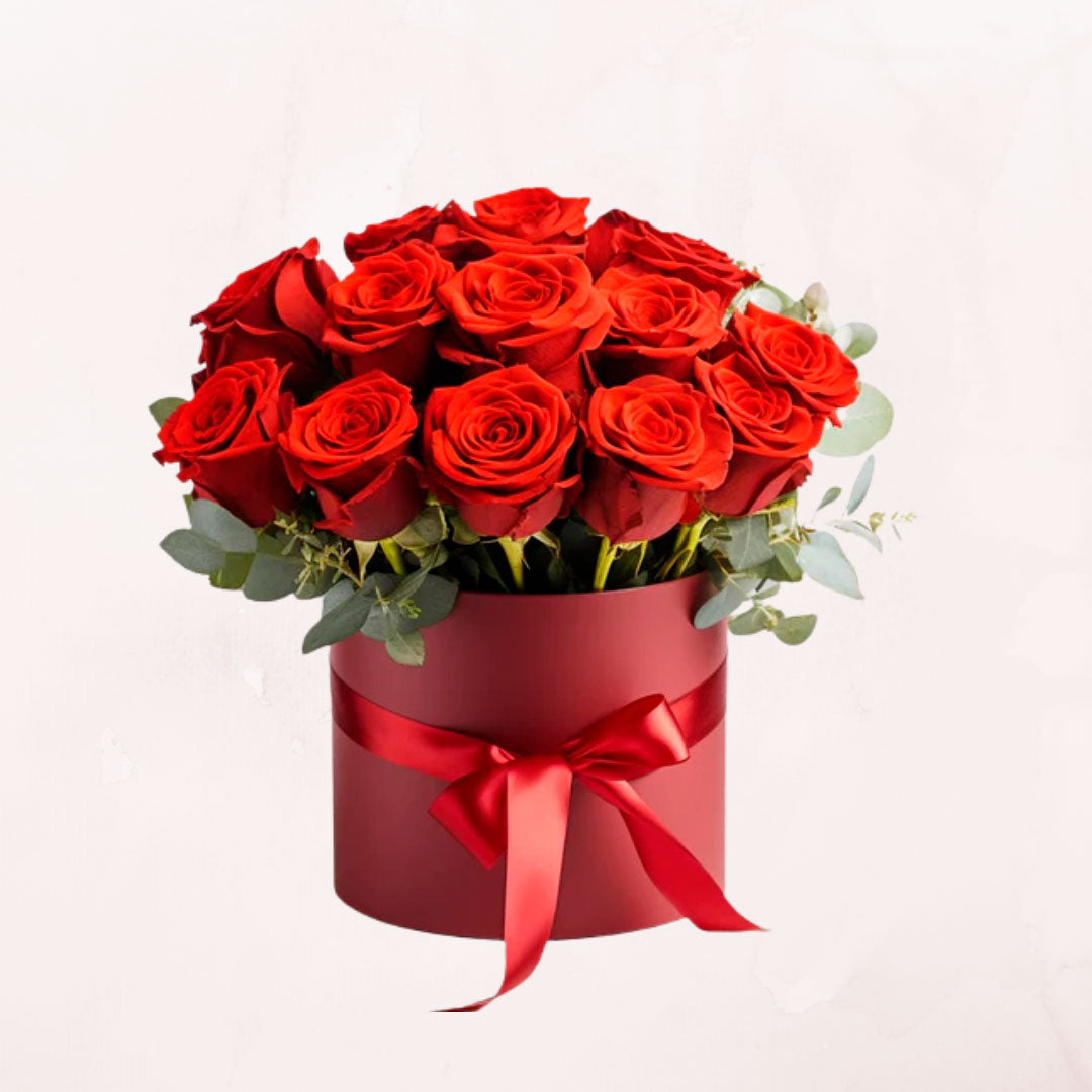 Box Especial de 24 Rosas Rojas
