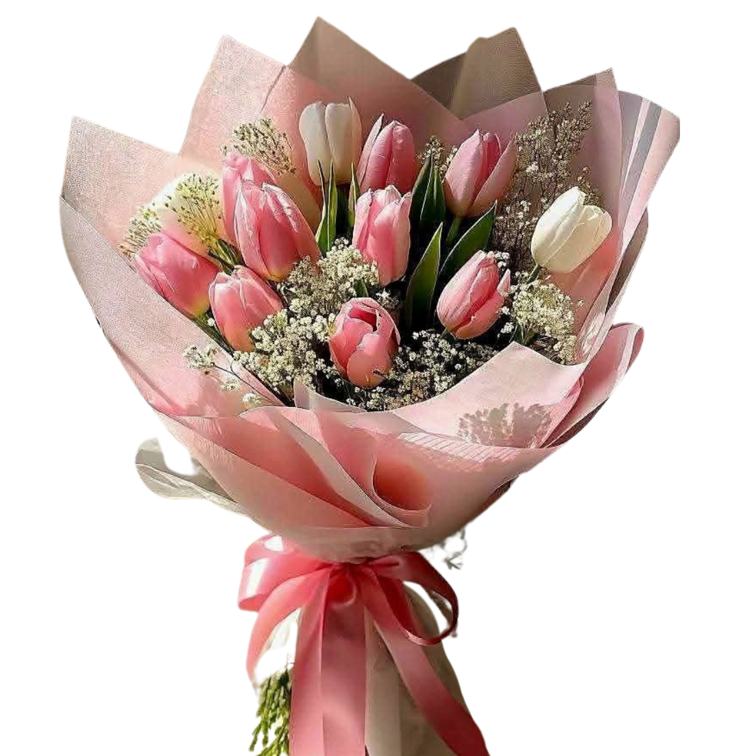 Ramo 30 tulipanes