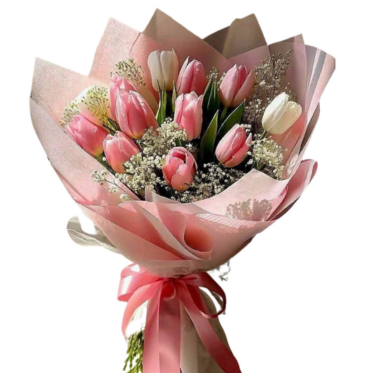 Ramo 30 tulipanes