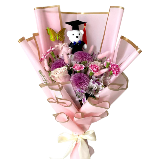 Ramo de flores para graduación
