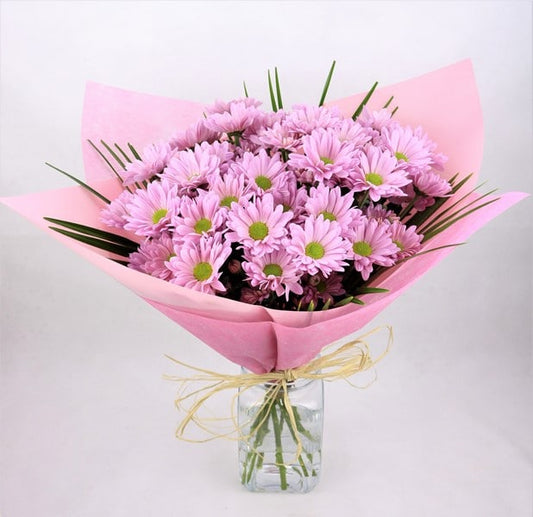 Remo de Margaritas rosadas