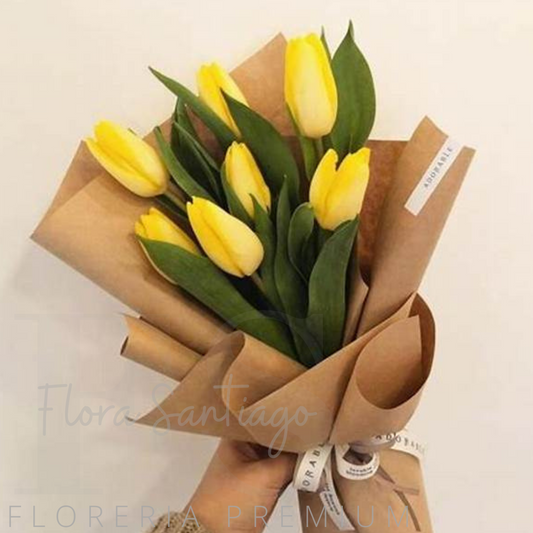 RAMO DE 6 TULIPANES