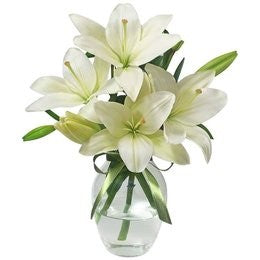 FLORERITO DE LILIUM BLANCOS