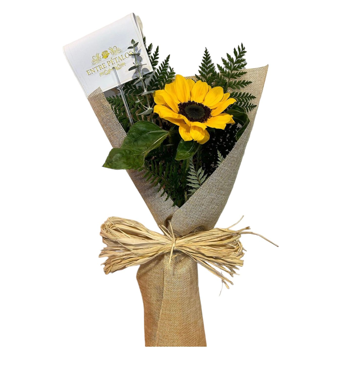 GIRASOL INDIVIDUAL EN ARPILLERA